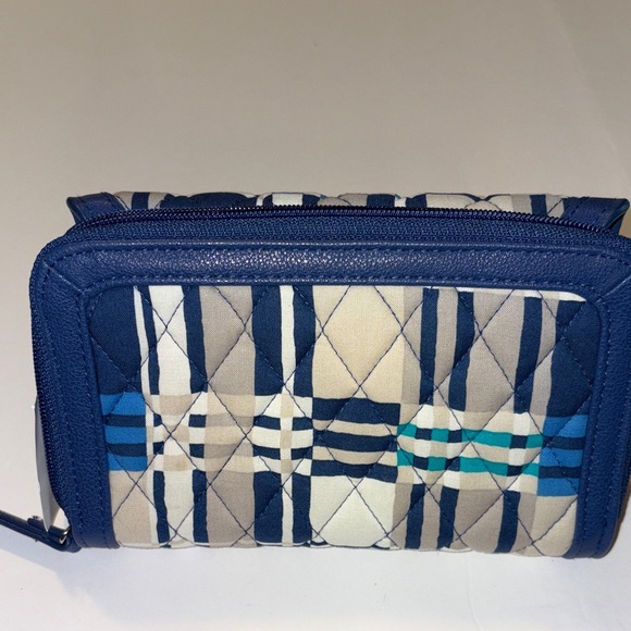 🆕 Vera Bradley Ultimate Wristlet Quilted Women's Bag-Santiago Woven - Picture 7 of 9